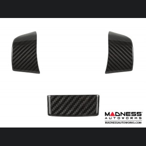 Volkswagen Golf V - Steering Wheel Trim by Feroce - Carbon Fiber